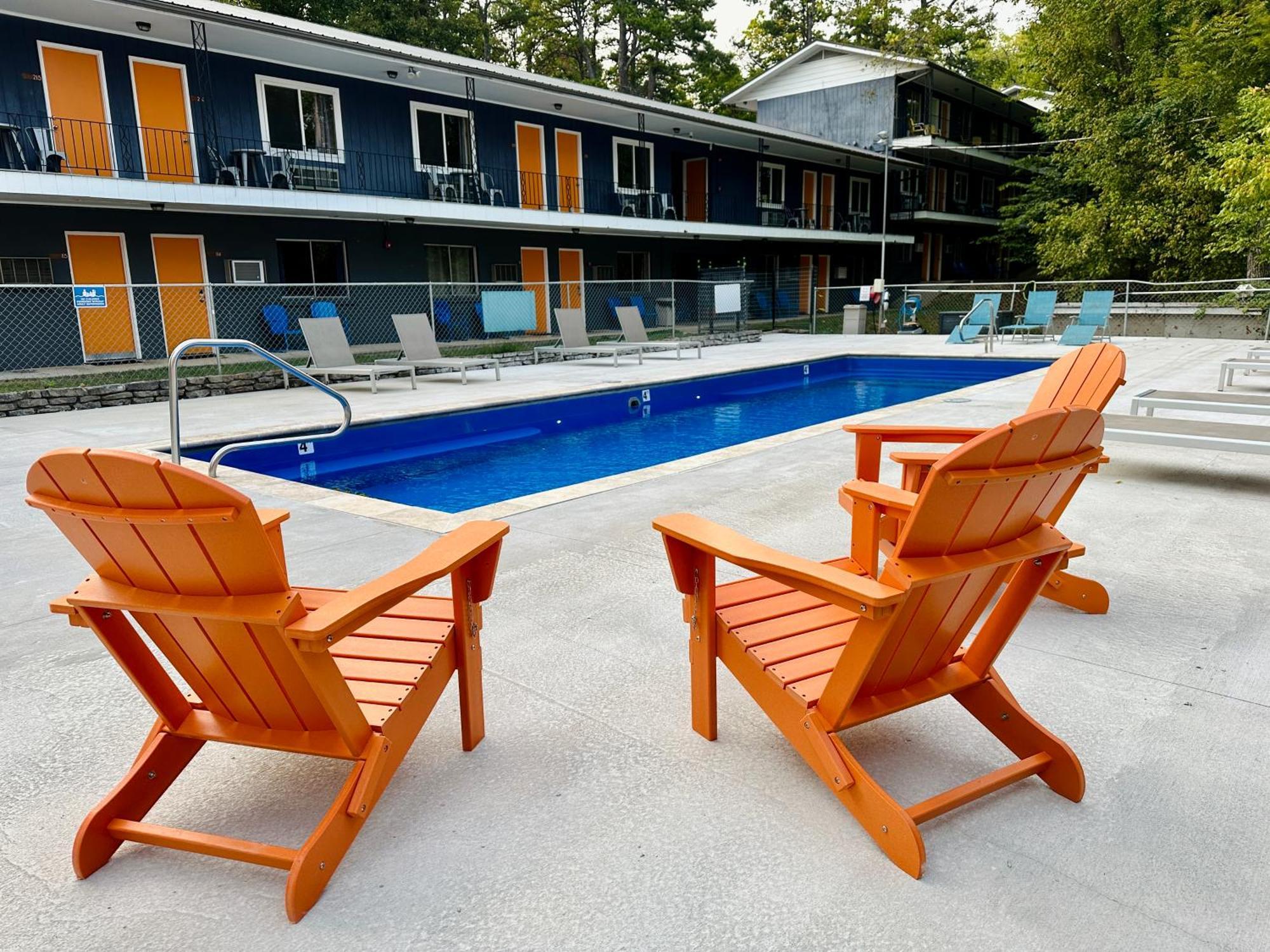 The Wanderoo Lodge Eureka Springs Buitenkant foto